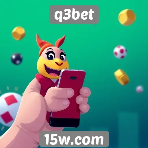 Experiência mobile no site q3bet